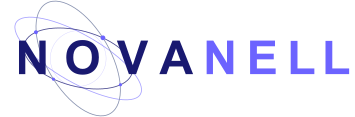 Navy Text Logo